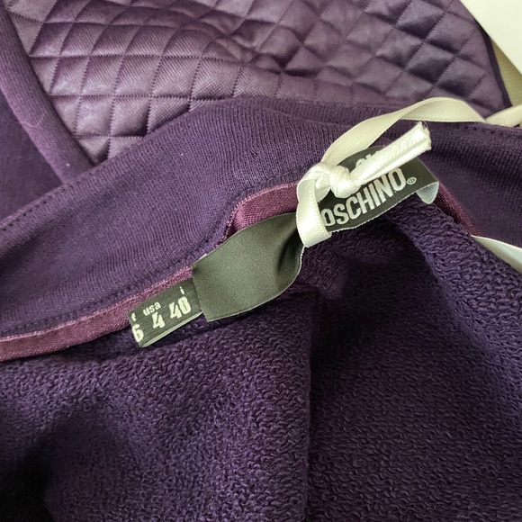 LOVE Moschino Quilted Crop Pants - Picture 10 of 14